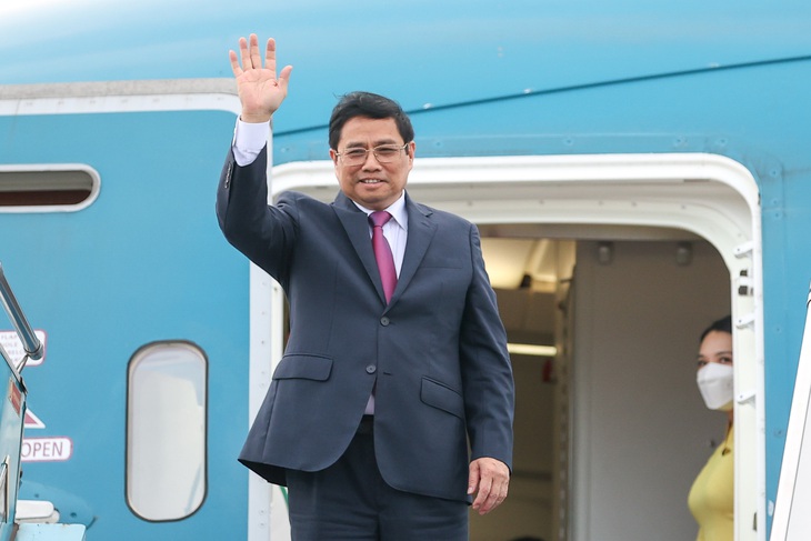 Thủ tướng lên đường tham dự Hội nghị Cấp cao Đặc biệt ASEAN-Hoa Kỳ, thăm, làm việc tại Hoa Kỳ, Liên Hợp Quốc - Ảnh 1. Thủ tướng lên đường tham dự Hội nghị Cấp cao Đặc biệt ASEAN-Hoa Kỳ, thăm, làm việc tại Hoa Kỳ, Liên Hợp Quốc - Ảnh 1.