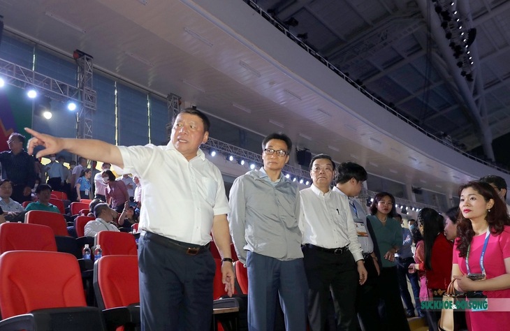Tổng duyệt Lễ khai mạc SEA Games 31 tại sân vận động quốc gia Mỹ Đình - Ảnh 1.