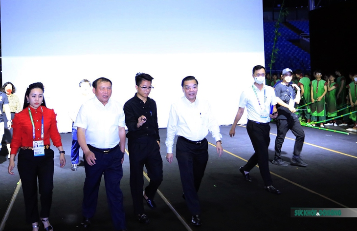 Tổng duyệt Lễ khai mạc SEA Games 31 tại sân vận động quốc gia Mỹ Đình - Ảnh 2.