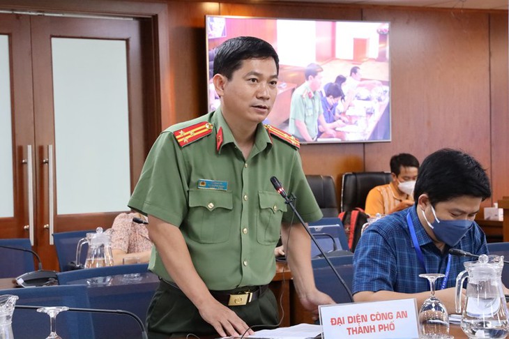 Công an TP.HCM thông tin về vụ mất trộm hơn 40 nắp cống trên cầu Thủ Thiêm 2 - Ảnh 1.