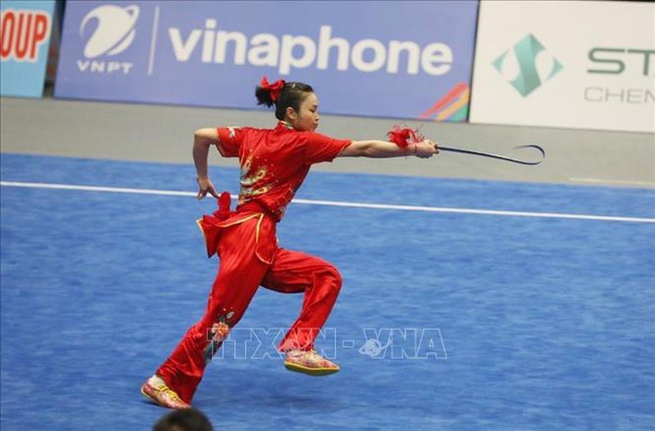 Wushu Việt Nam xuất sắc giành 5 huy chương trong ngày thi đấu đầu tiên - Ảnh 3.