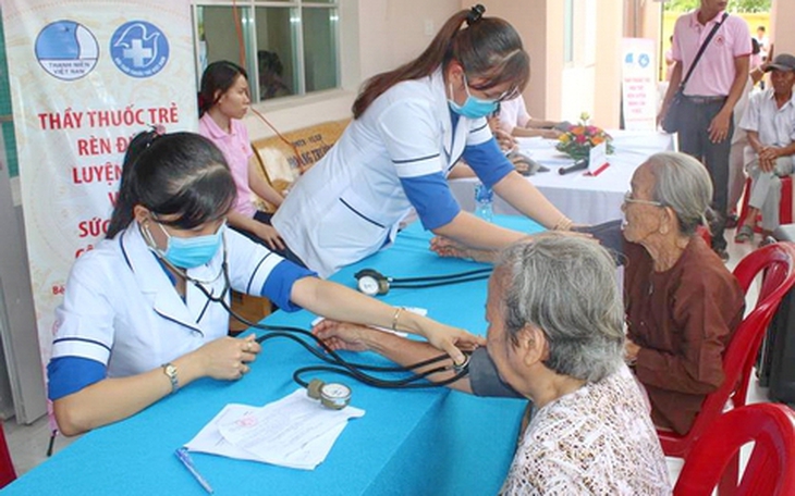 Thầy thuốc trẻ tiên phong tình nguyện, chăm sóc sức khỏe hậu COVID-19