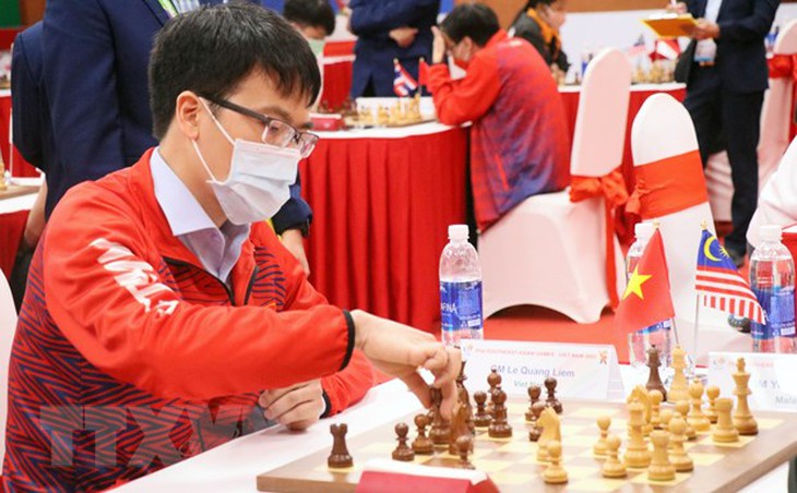 SEA Games 31: Bắt đầu thi đấu nội dung cờ nhanh cá nhân - Ảnh 1.