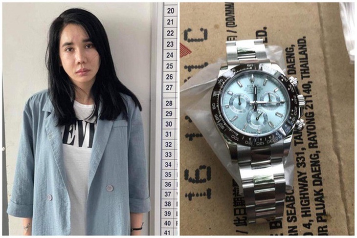 Công an thông tin vụ hoa hậu trộm đồng hồ tiền tỷ của người tình đại gia đem đi trả nợ - Ảnh 1. Công an thông tin vụ hoa hậu trộm đồng hồ tiền tỷ của người tình đại gia đem đi trả nợ - Ảnh 1.