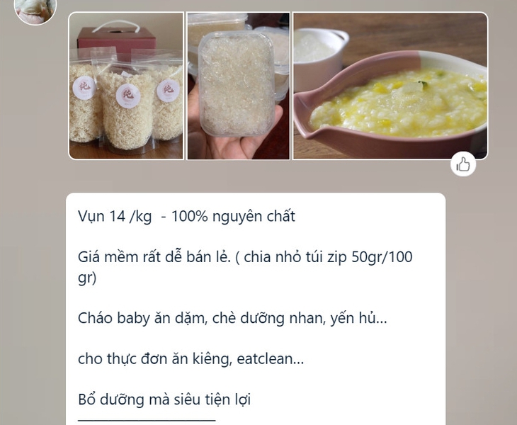 Vẫn chuyện yến thật-giả: rẻ hơn hàng triệu lần? - Ảnh 2.