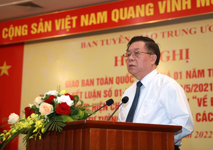 Tiếp tục đẩy mạnh thực hiện Kết luận 01 của Bộ Chính trị, tạo sức lan tỏa trong toàn Đảng, toàn xã hội - Ảnh 1. Tiếp tục đẩy mạnh thực hiện Kết luận 01 của Bộ Chính trị, tạo sức lan tỏa trong toàn Đảng, toàn xã hội - Ảnh 1.
