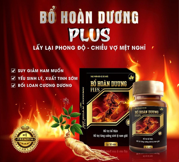 Bổ hoàn dương plus là một trong 5 sản phẩm bị thu hồi Bổ hoàn dương plus là một trong 5 sản phẩm bị thu hồi
