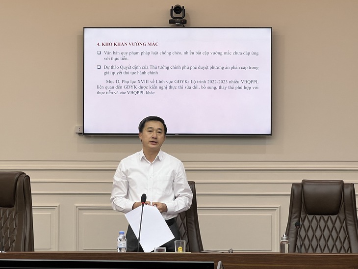 Nhu cầu giám định y khoa rất lớn, cần phải quan tâm hơn nữa đối với công tác này - Ảnh 1. Nhu cầu giám định y khoa rất lớn, cần phải quan tâm hơn nữa đối với công tác này - Ảnh 1.