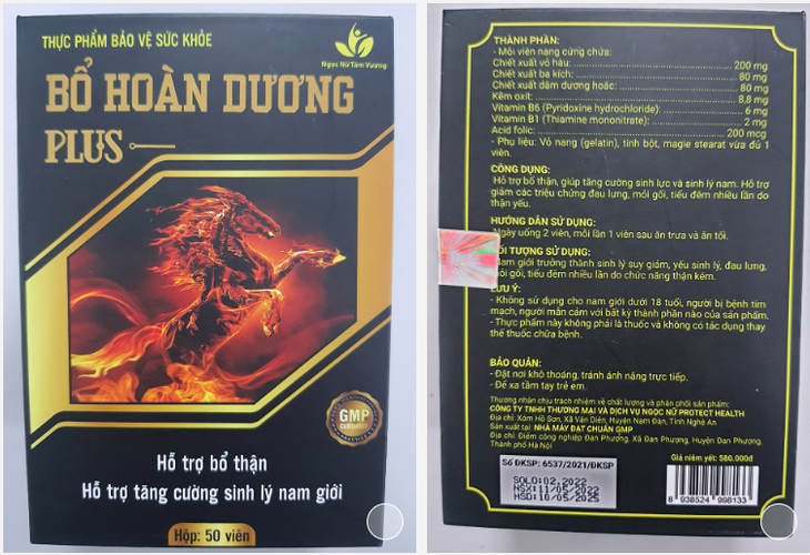Phát hiện 3/5 sản phẩm hỗ trợ giảm béo, tăng cường sinh lý bị thu hồi có chứa chất cấm - Ảnh 1.