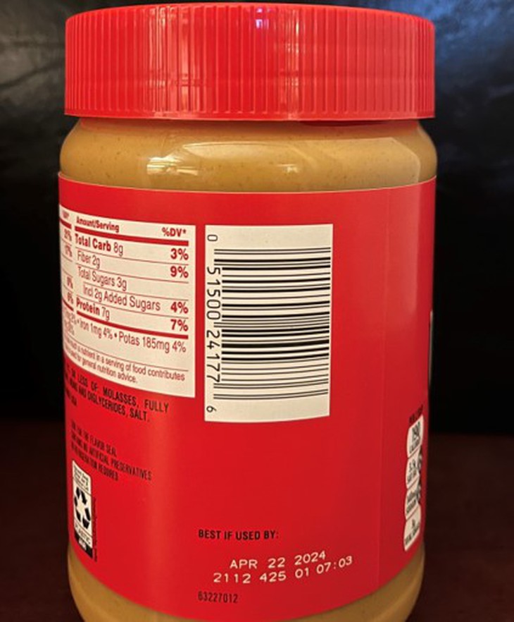Người tiêu dùng Việt Nam cảnh giác với loại bơ đậu phộng Jif bị thu hồi nghi nhiễm khuẩn Salmonella - Ảnh 1. Người tiêu dùng Việt Nam cảnh giác với loại bơ đậu phộng Jif bị thu hồi nghi nhiễm khuẩn Salmonella - Ảnh 1.