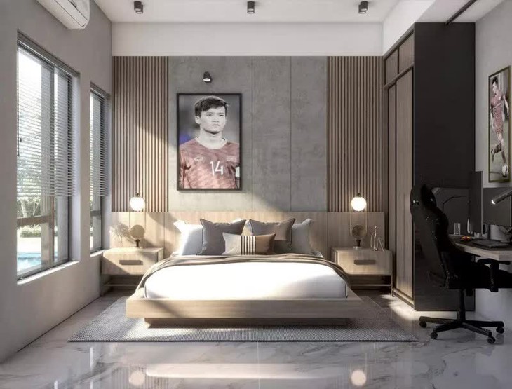 3 căn nhà của bộ ba tên tuổi U23 Việt Nam Tiến Linh - Hoàng Đức - Hùng Dũng - Ảnh 25. 3 căn nhà của bộ ba tên tuổi U23 Việt Nam Tiến Linh - Hoàng Đức - Hùng Dũng - Ảnh 25.