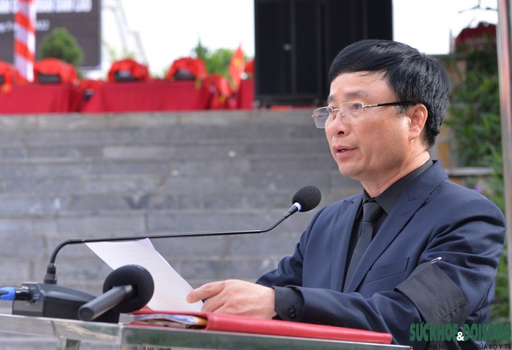 An táng 103 hài cốt liệt sĩ quân tình nguyện, chuyên gia Việt Nam hy sinh ở Lào - Ảnh 5. An táng 103 hài cốt liệt sĩ quân tình nguyện, chuyên gia Việt Nam hy sinh ở Lào - Ảnh 5.