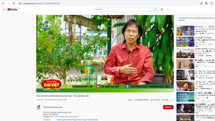 Vừa bị phạt, DAVI SUKI lại quảng cáo gây hiểu lầm như thuốc chữa bệnh? - Ảnh 3. Vừa bị phạt, DAVI SUKI lại quảng cáo gây hiểu lầm như thuốc chữa bệnh? - Ảnh 3.