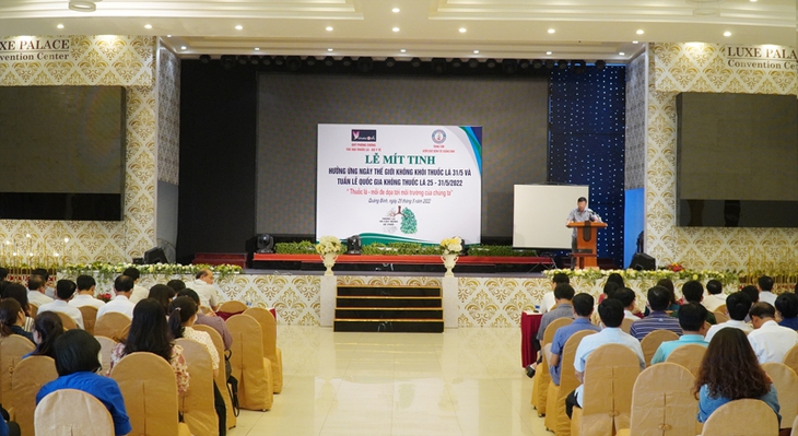 Quảng Bình tổ chức nhiều hoạt động hưởng ứng Ngày Thế giới không khói thuốc - Ảnh 1. Quảng Bình tổ chức nhiều hoạt động hưởng ứng Ngày Thế giới không khói thuốc - Ảnh 1.