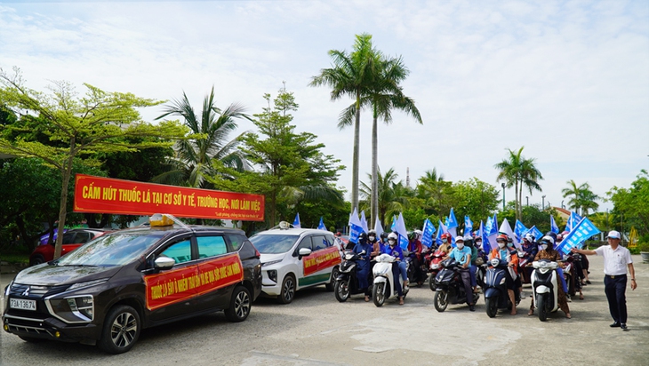 Quảng Bình tổ chức nhiều hoạt động hưởng ứng Ngày Thế giới không khói thuốc - Ảnh 5. Quảng Bình tổ chức nhiều hoạt động hưởng ứng Ngày Thế giới không khói thuốc - Ảnh 5.