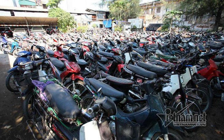 Xử lý hậu quả rất phức tạp khi cháy bãi giữ xe vi phạm giao thông