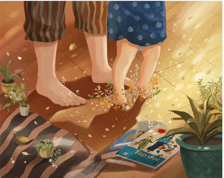 Giữ "thanh xuân" cho đôi chân của mẹ - Ảnh 1.