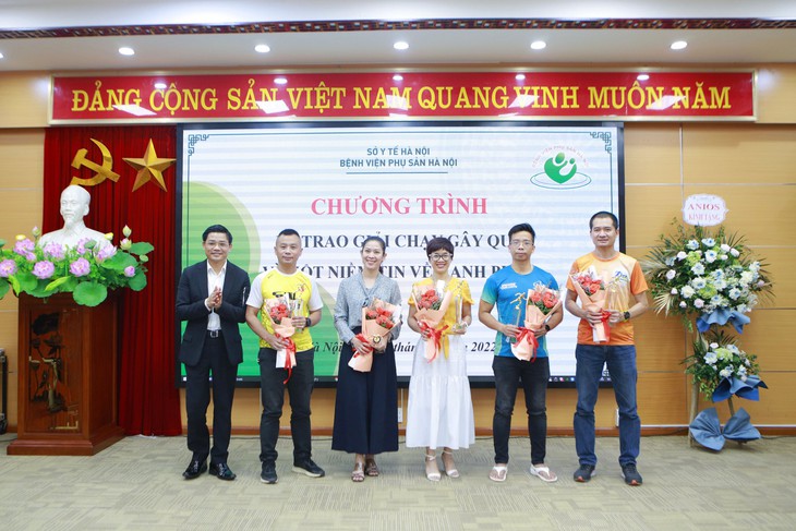 “Mỗi bước chạy của mình sẽ tiếp thêm sức cho các cặp vợ chồng mang gen hiếm khó có con” - Ảnh 1.