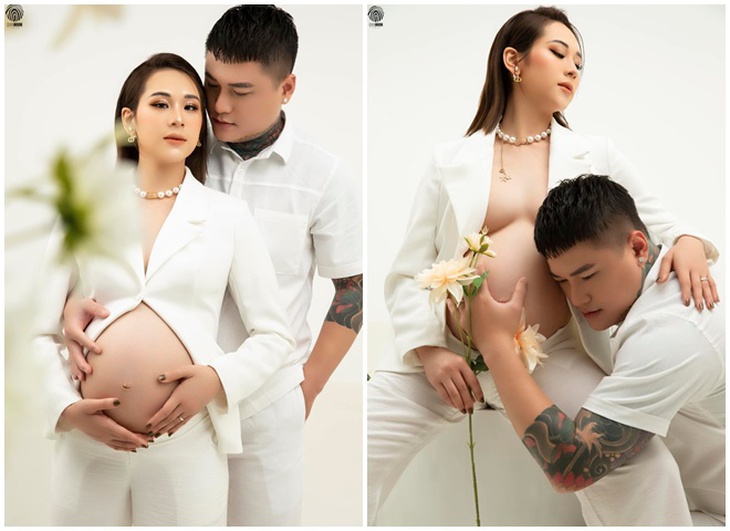 Vợ đẹp kém 10 tuổi của Vũ Duy Khánh sinh con trai, em bé "sao y bản chính" - Ảnh 5.