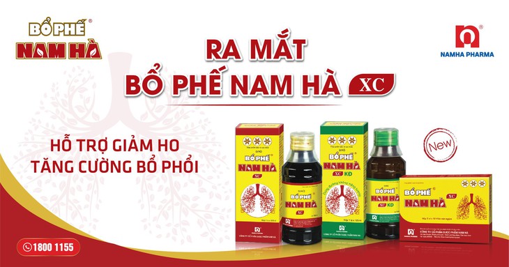 Dược Nam Hà ra mắt bộ 3 sản phẩm hỗ trợ giảm ho, tăng cường bổ phổi - Ảnh 1.