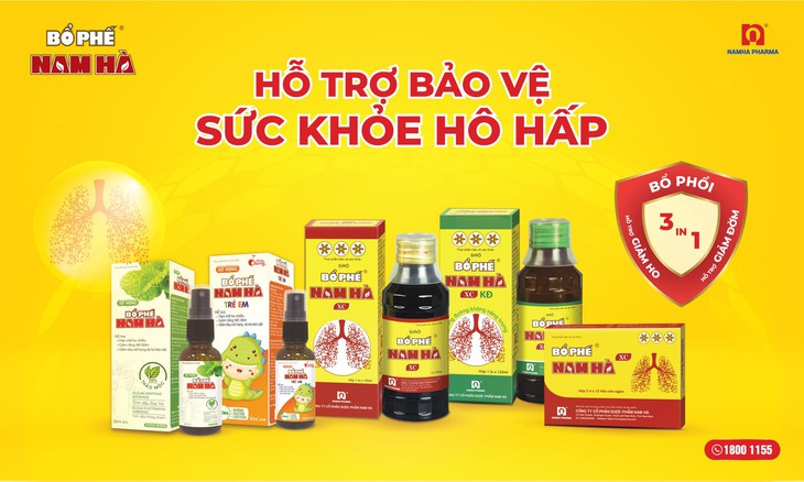 Dược Nam Hà ra mắt bộ 3 sản phẩm hỗ trợ giảm ho, tăng cường bổ phổi - Ảnh 3.