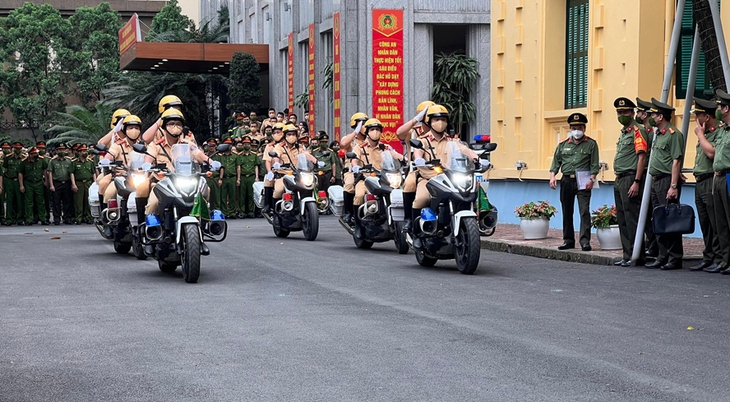 Công an Hà Nội công bố chi tiết việc phân luồng giao thông phục vụ SEA Games 31 - Ảnh 2.