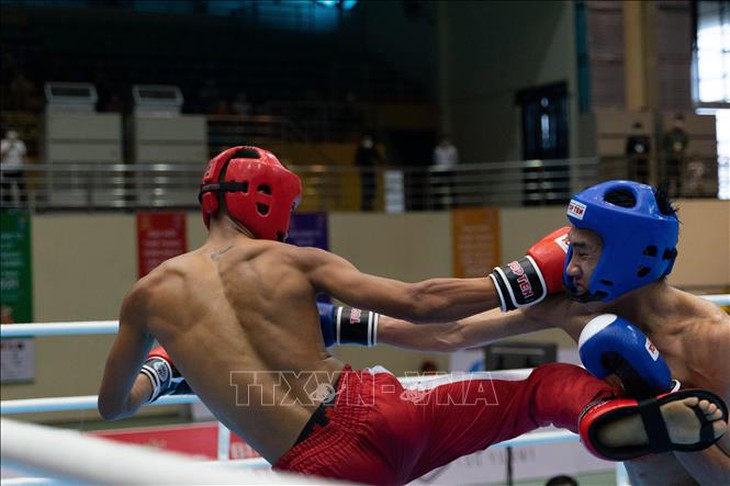 SEA Games 31: Ngày đầu ra quân thắng lợi của Kickboxing Việt Nam - Ảnh 2. SEA Games 31: Ngày đầu ra quân thắng lợi của Kickboxing Việt Nam - Ảnh 2.