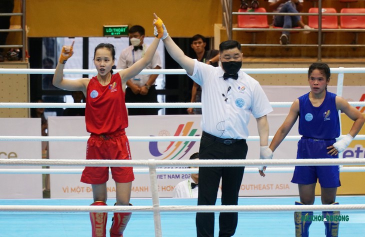 Cận cảnh 2 bóng hồng đội tuyển Kickboxing Việt Nam vào tứ kết - Ảnh 14.