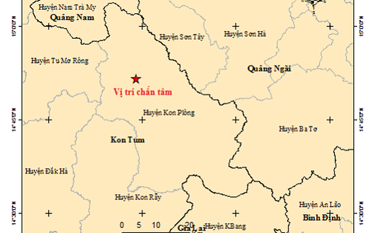 Động đất vẫn kéo dài, Kon Tum đề xuất xây 5 trạm quan trắc