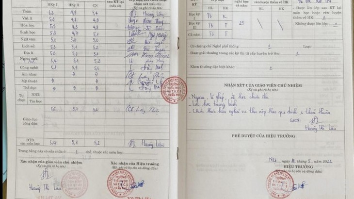 Kết quả xác minh nữ sinh không đi học vẫn có học bạ và được xét tốt nghiệp ở Yên Bái - Ảnh 2.