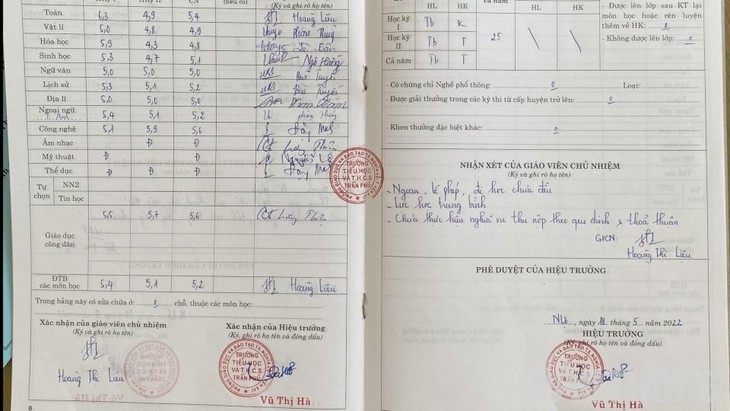 Kết quả xác minh nữ sinh không đi học vẫn có học bạ và được xét tốt nghiệp ở Yên Bái - Ảnh 1.