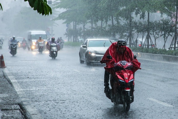 Chiều tối nay, miền Bắc đón mưa lớn diện rộng - Ảnh 2. Chiều tối nay, miền Bắc đón mưa lớn diện rộng - Ảnh 2.