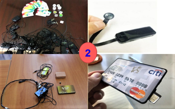 Đồ dùng để cách phòng thi tốt nghiệp 25m liệu có ngăn được gian lận? - Ảnh 2.