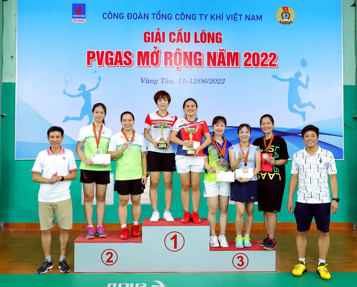 Giải cầu lông PV GAS 2022 – lan tỏa tinh thần thể thao vì sức khỏe người lao động - Ảnh 7. Giải cầu lông PV GAS 2022 – lan tỏa tinh thần thể thao vì sức khỏe người lao động - Ảnh 7.
