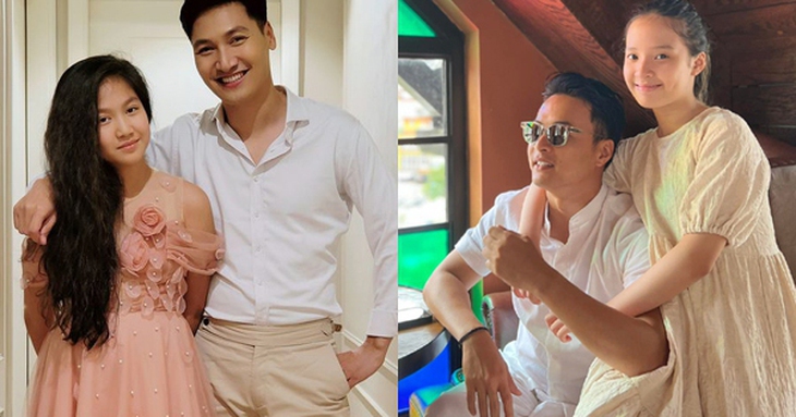 Ngoại hình 'siêu xinh' của 2 cô con gái nhà Mạnh Trường, Hồng Đăng
