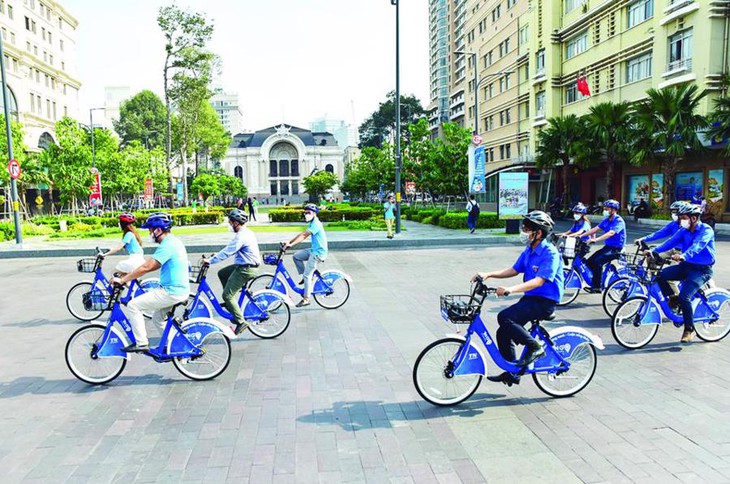 Hà Nội sắp có hàng nghìn điểm cho thuê xe đạp - Ảnh 2. Hà Nội sắp có hàng nghìn điểm cho thuê xe đạp - Ảnh 2.