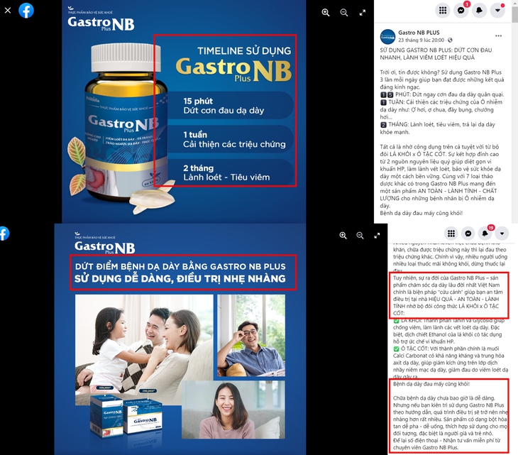 Công ty CP Dược phẩm Ninh Bình: TPBVSK Gastro NB có “thần kỳ” như quảng cáo - Ảnh 3. Công ty CP Dược phẩm Ninh Bình: TPBVSK Gastro NB có “thần kỳ” như quảng cáo - Ảnh 3.