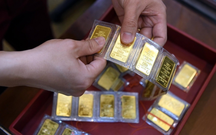 Sáng 15/6, giá vàng trong nước tăng 400.000 đồng mỗi lượng