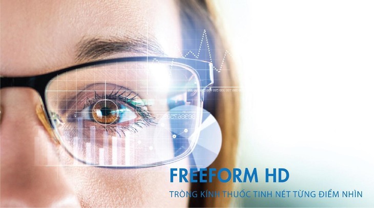 Tròng kính tinh nét Freeform HD - "Kỷ nguyên mới" của ngành mắt kính - Ảnh 1. Tròng kính tinh nét Freeform HD - "Kỷ nguyên mới" của ngành mắt kính - Ảnh 1.