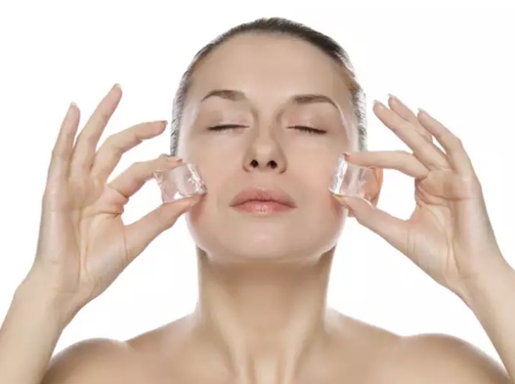 5 cách làm đẹp da, giảm bọng mắt, chữa cháy nắng với đá lạnh - Ảnh 5.