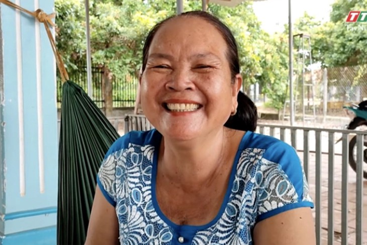 Mẹ ruột kín tiếng của Ngọc Châu - tân Hoa hậu Hoàn vũ Việt Nam: Nhan sắc xinh như con gái, xởi lởi hiền lành - Ảnh 5.