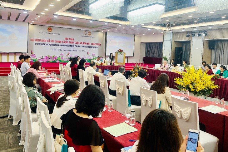 Hội thảo "Đại biểu dân cử với việc thực hiện chính sách, pháp luật về dân số và phát triển" khu vực miền Trung - Tây Nguyên - Ảnh 1.