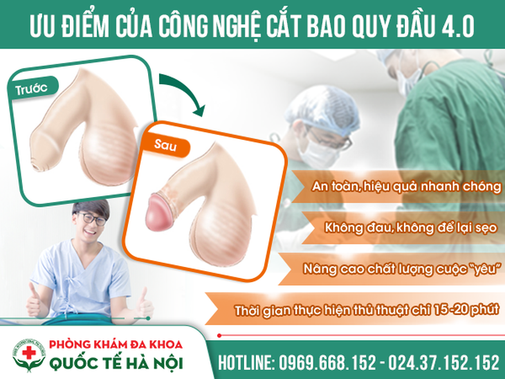Tự tin chỉ sau 15 phút cắt bao quy đầu thẩm mỹ không đau! - Ảnh 2.
