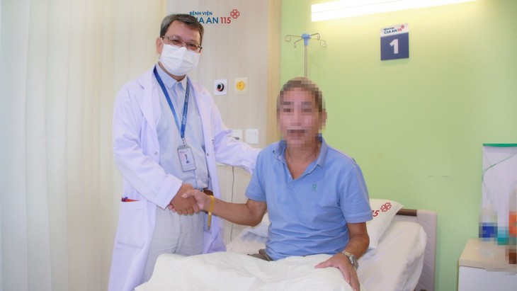 Điều trị thành công phình mạch máu não khổng lồ bằng phương pháp can thiệp nội mạch kết hợp máy DSA hiện đại - Ảnh 4. Điều trị thành công phình mạch máu não khổng lồ bằng phương pháp can thiệp nội mạch kết hợp máy DSA hiện đại - Ảnh 4.
