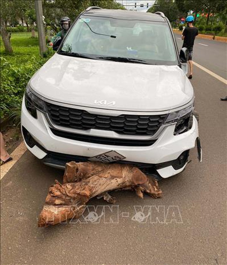 Bình Phước: Xử lý người phụ nữ say xỉn lái xe gây tai nạn rồi bỏ chạy - Ảnh 2. Bình Phước: Xử lý người phụ nữ say xỉn lái xe gây tai nạn rồi bỏ chạy - Ảnh 2.