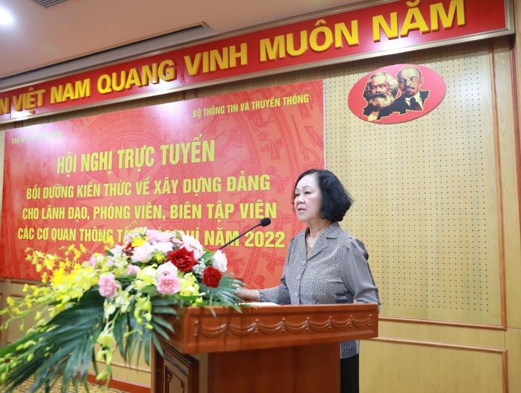 Bồi dưỡng kiến thức về xây dựng Đảng cho lãnh đạo, phóng viên, biên tập viên các cơ quan báo chí - Ảnh 1. Bồi dưỡng kiến thức về xây dựng Đảng cho lãnh đạo, phóng viên, biên tập viên các cơ quan báo chí - Ảnh 1.