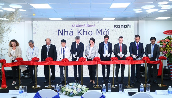 Sanofi khánh thành kho dược chuẩn GSP mới, tối ưu hóa chuỗi cung ứng tại Việt Nam - Ảnh 1. Sanofi khánh thành kho dược chuẩn GSP mới, tối ưu hóa chuỗi cung ứng tại Việt Nam - Ảnh 1.