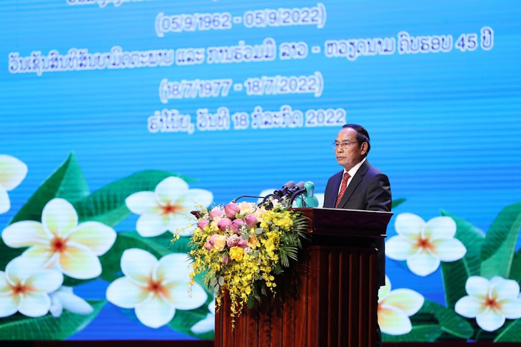 "Tình nghĩa Việt-Lào sáng hơn trăng rằm, thơm hơn đóa hoa nào thơm nhất" - Ảnh 8.