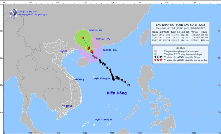 Gió mạnh do bão giảm dần, Bắc Bộ và Trung Bộ nắng nóng - Ảnh 2.