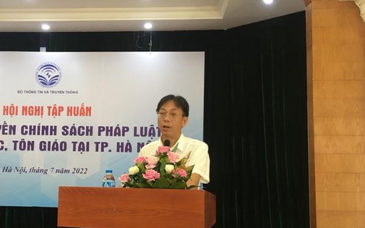 Tập huấn tuyên truyền chính sách pháp luật về dân tộc, tôn giáo cho phóng viên